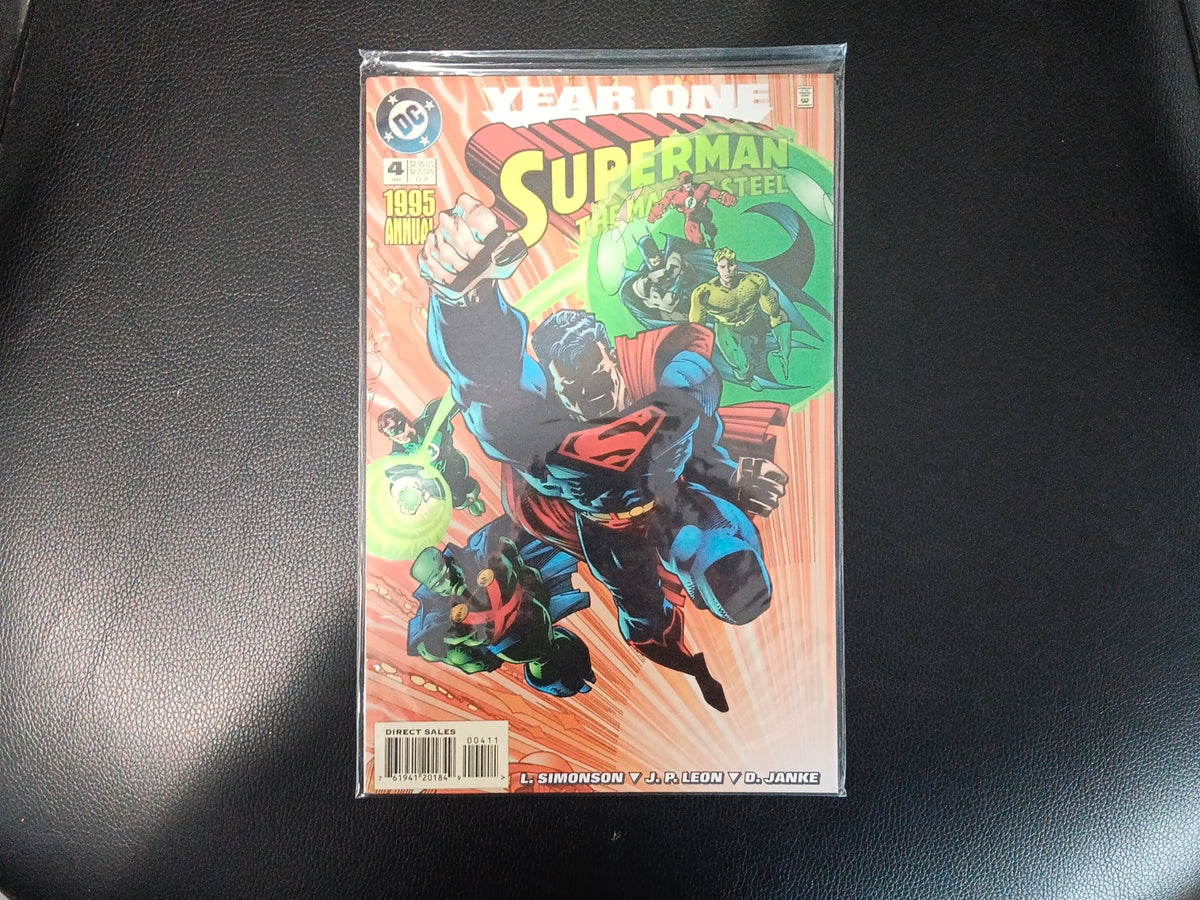 Superman: The Man of Steel Annual #4 (1995) cover