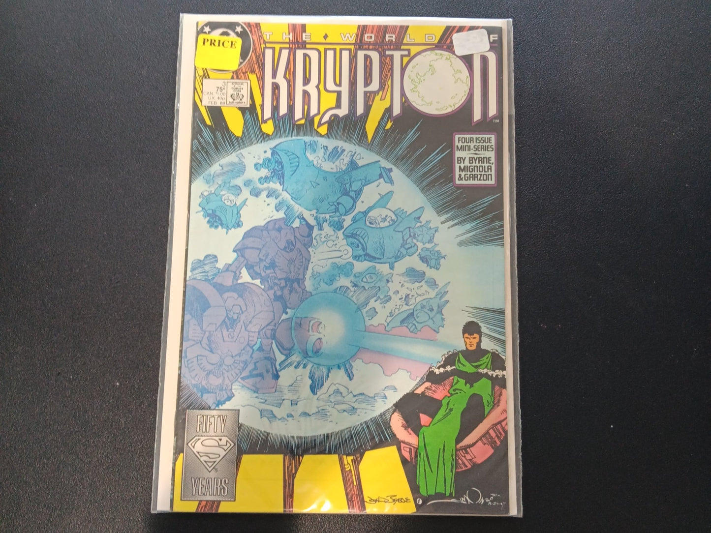 The World of Krypton #3 (1988) cover