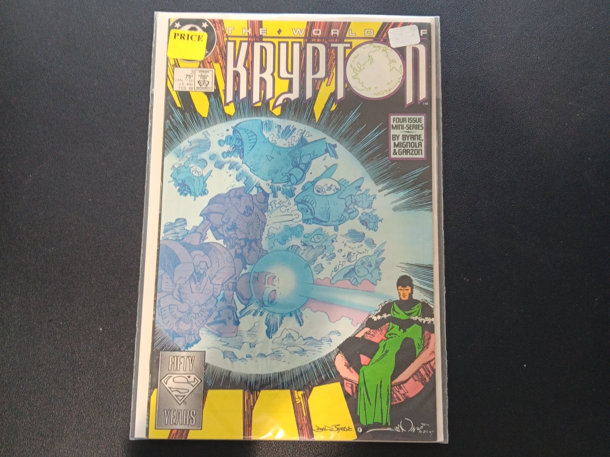 The World of Krypton #3 (1988) cover