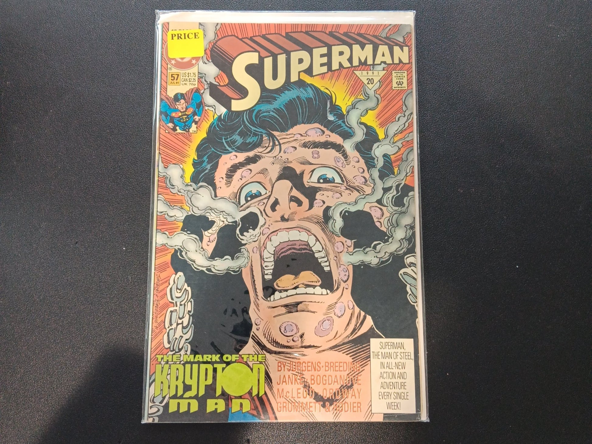 Superman #57 (1991) cover