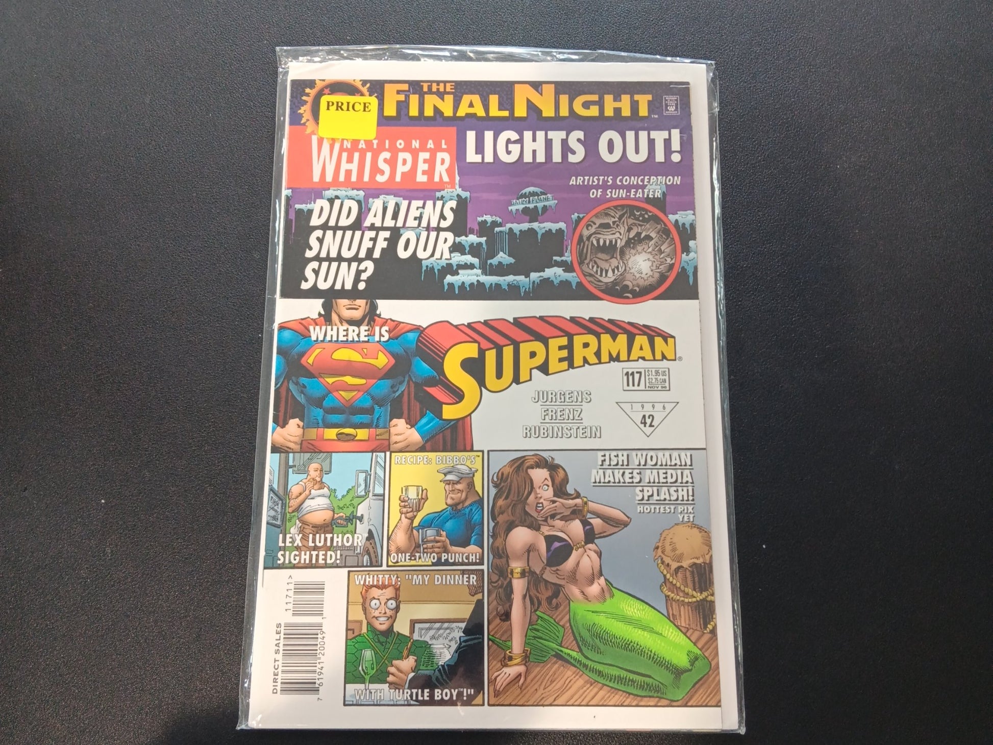 Superman #117 (1996) cover