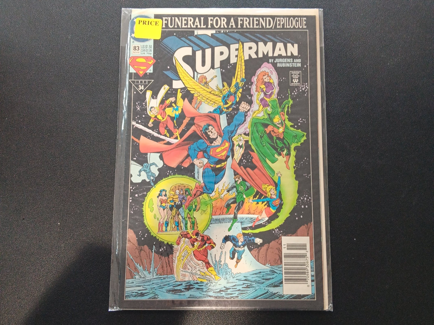 Superman #83 (1993) cover