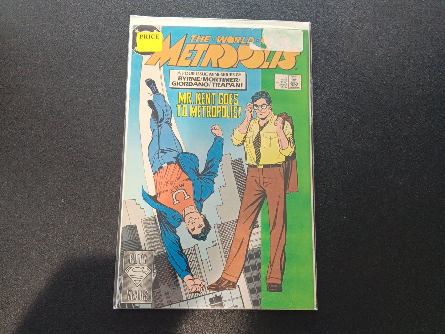 The World of Metropolis #3 (1988) cover