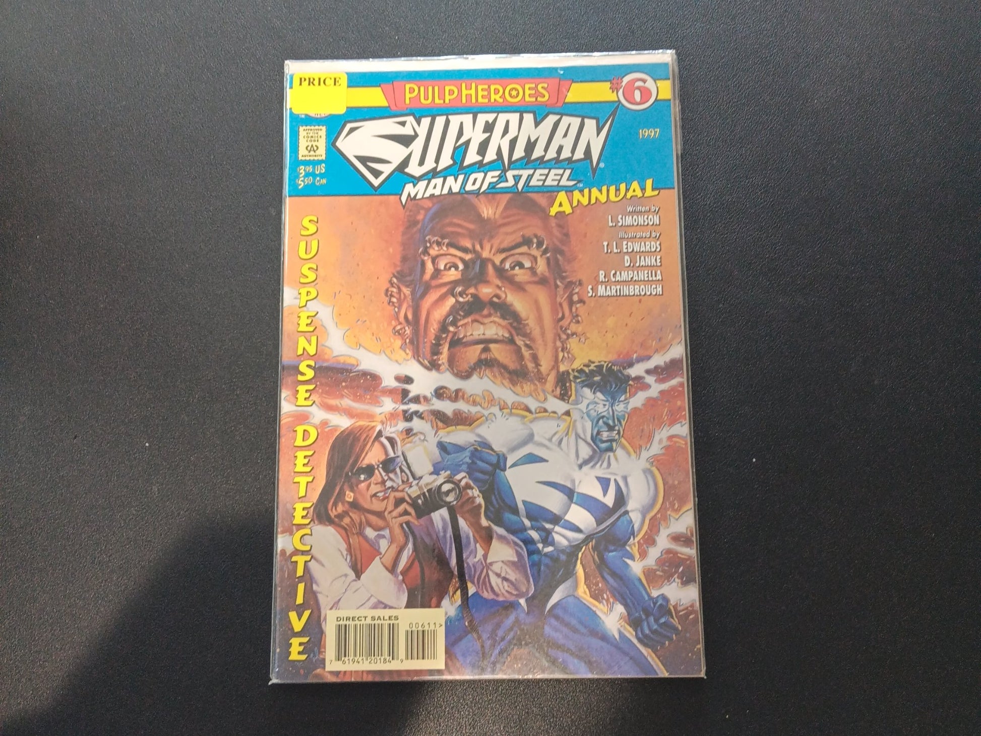 Superman: Man of Steel Annual #6 (1997) cover