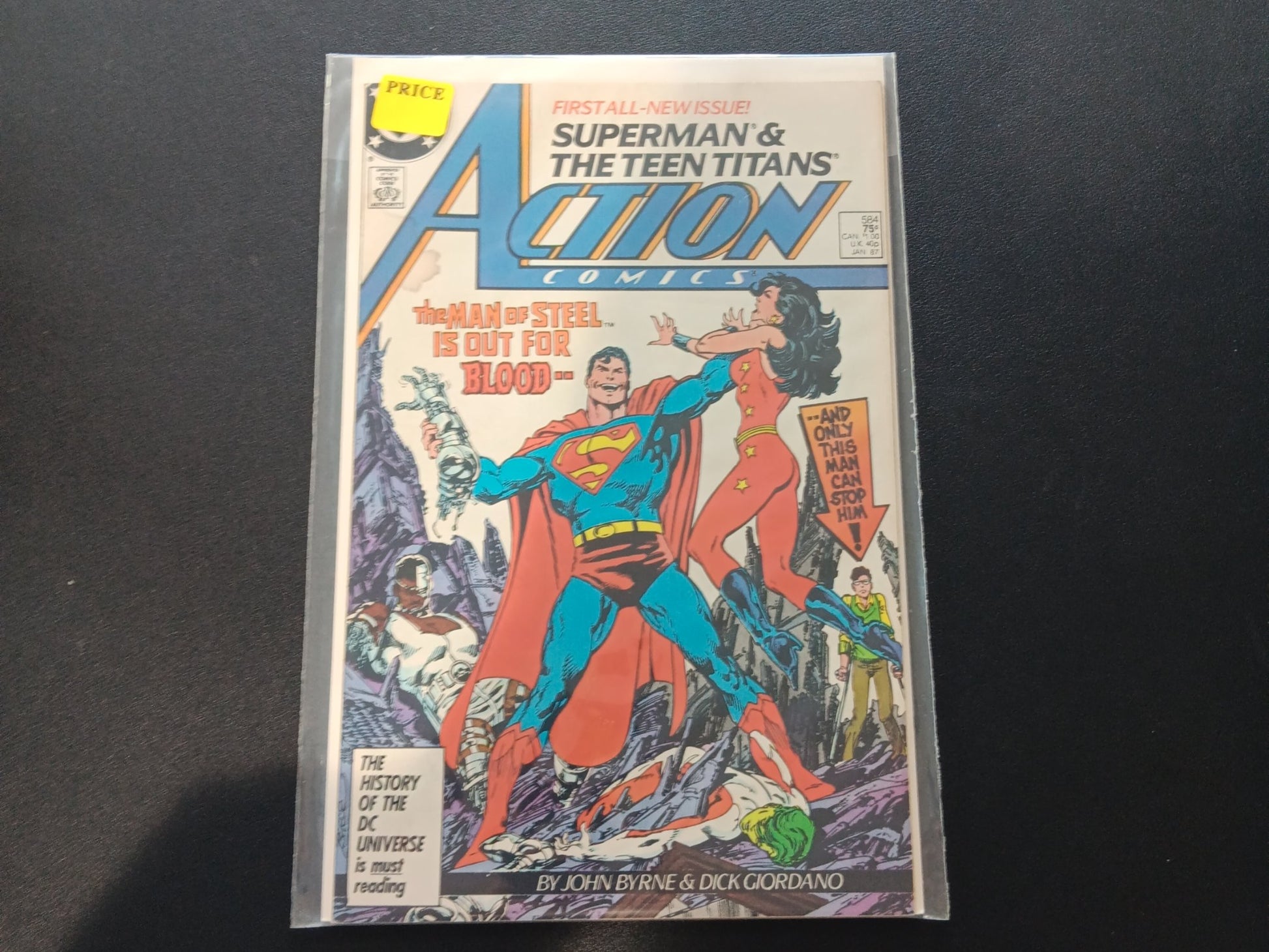 Action Comics #584 (1987) cover