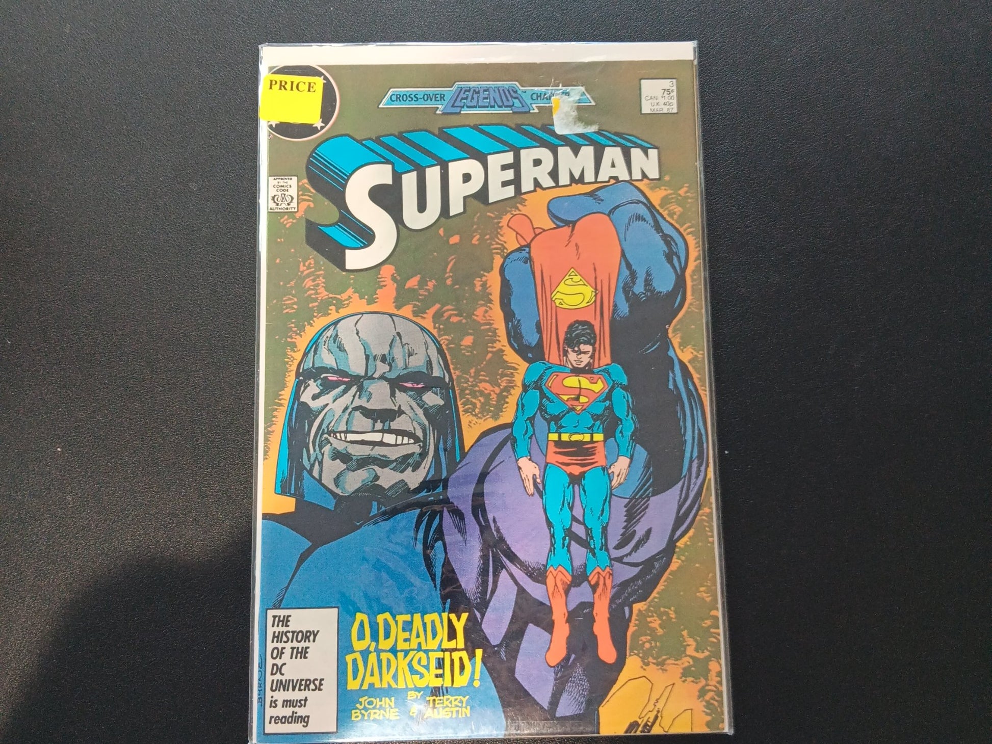 Superman #3 (1987) cover