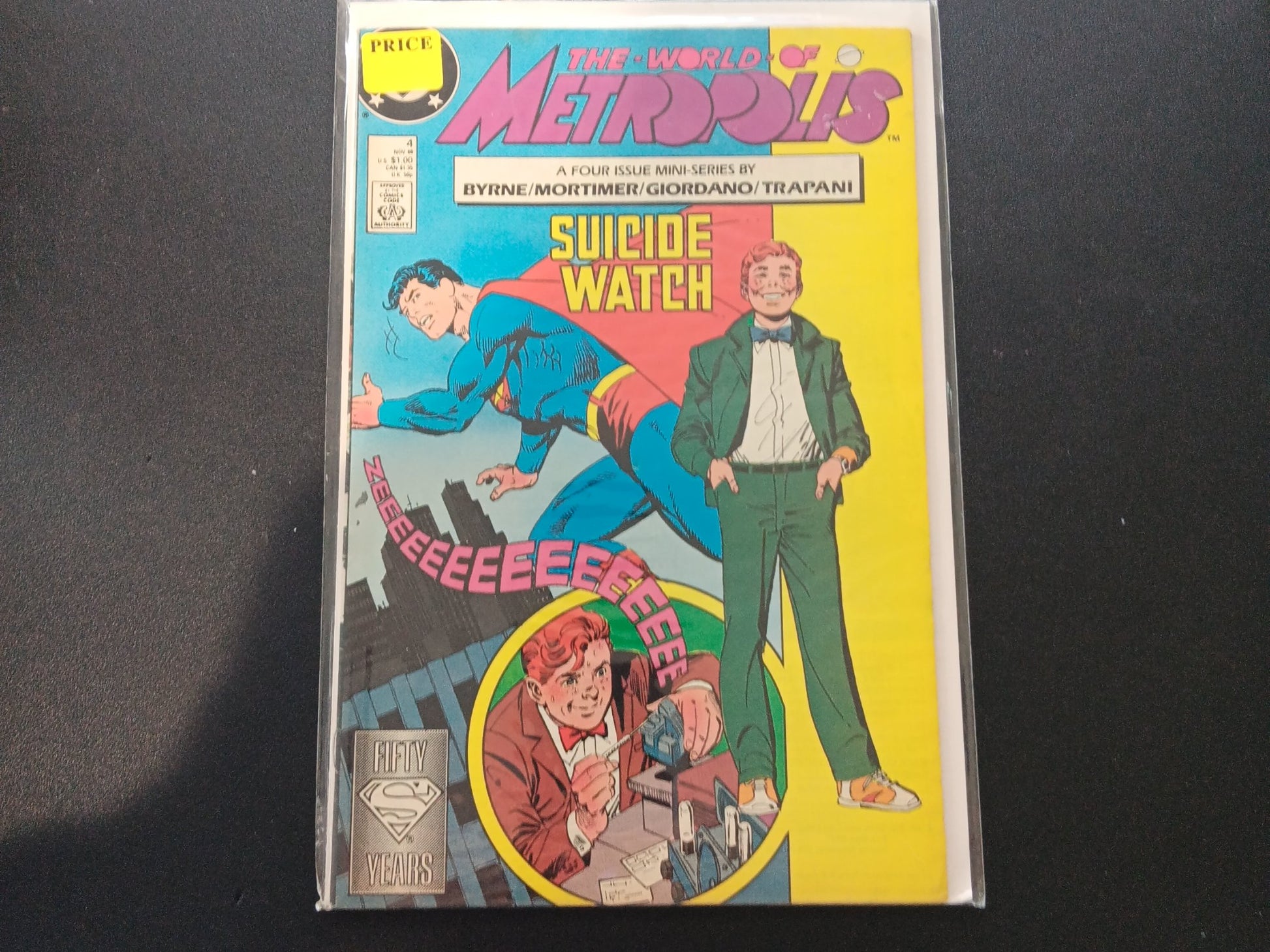 The World of Metropolis #4 (1988) cover