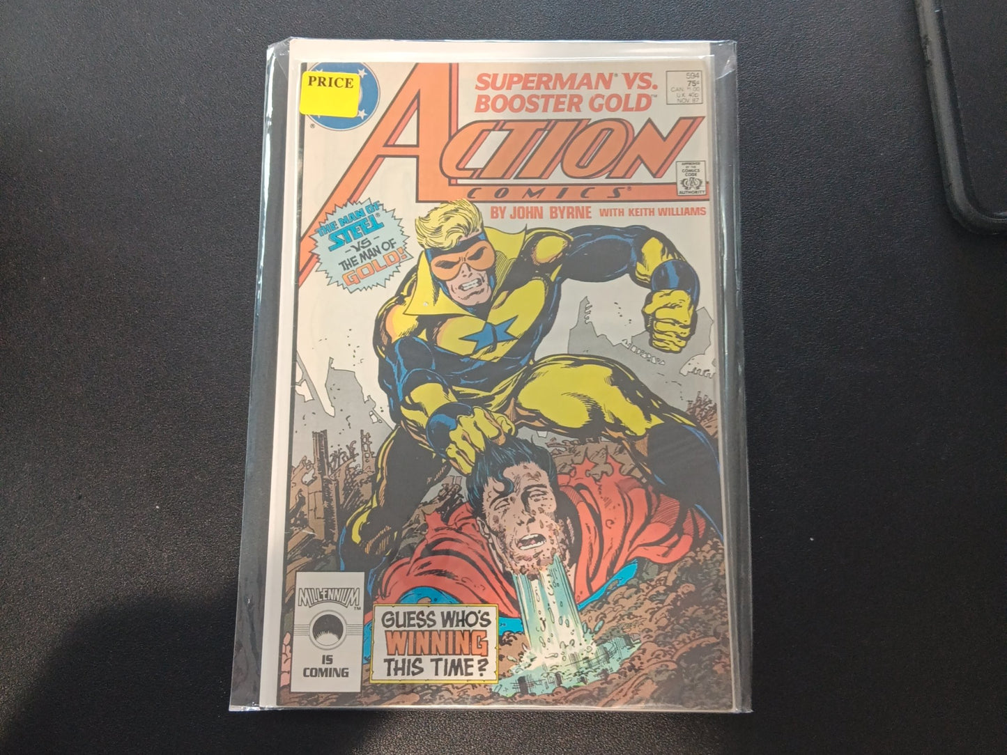 Action Comics #594 (1987) cover