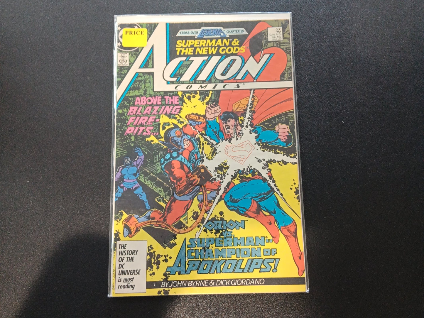 Action Comics #586 (1987) cover