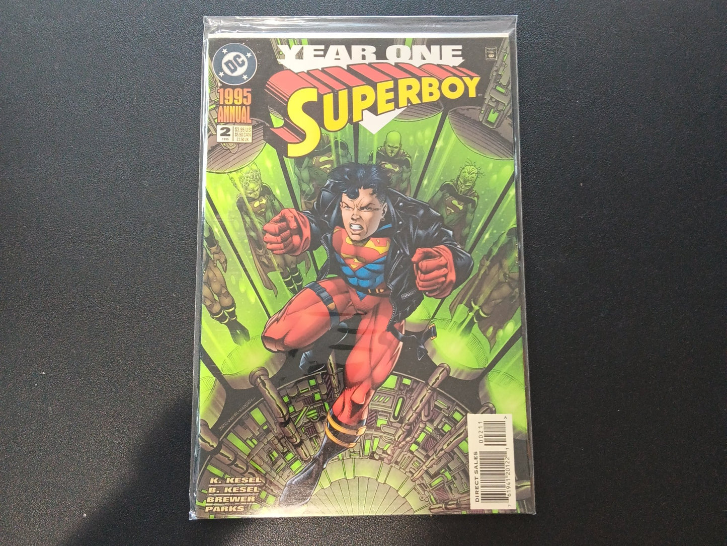 Superboy Annual #2 (1995) cover