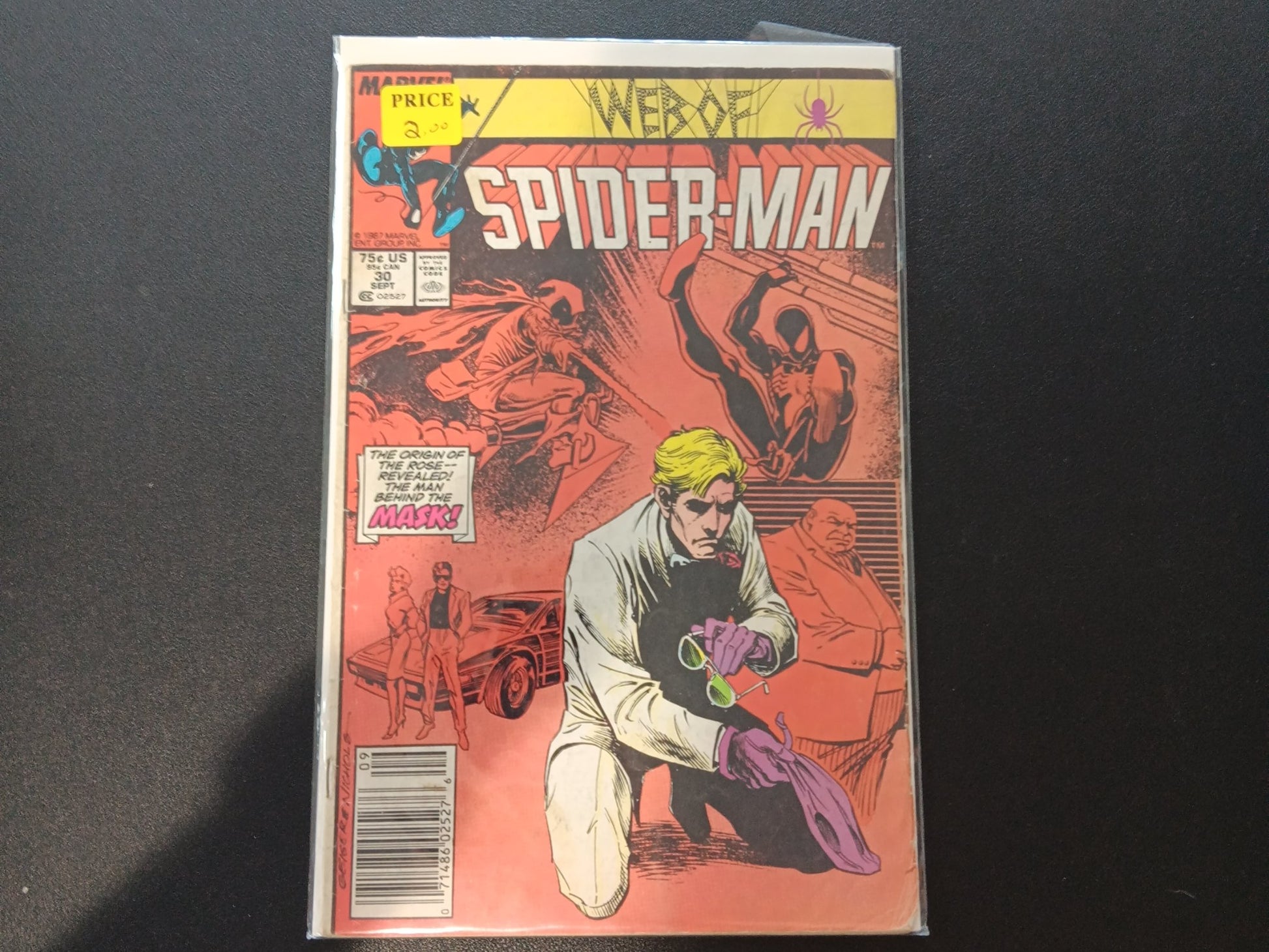 Web of Spider-Man #30 (1987) cover