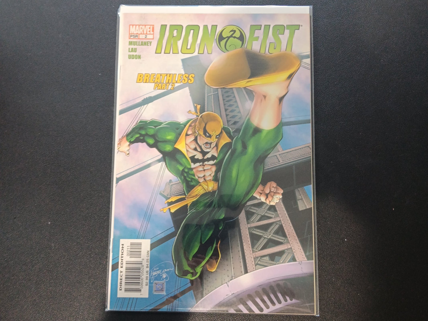 Iron Fist #2 (2004) cover