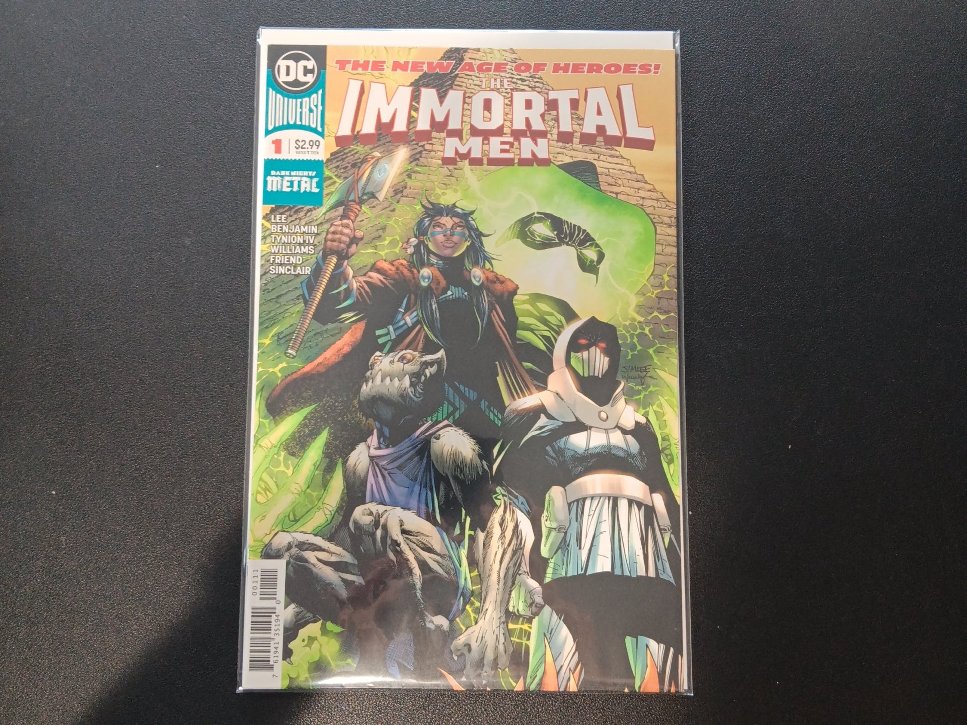 The Immortal Men #1 (2018) cover