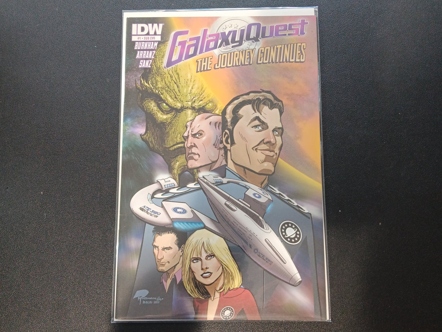 Galaxy Quest: The Journey Continues #1 (2015) cover