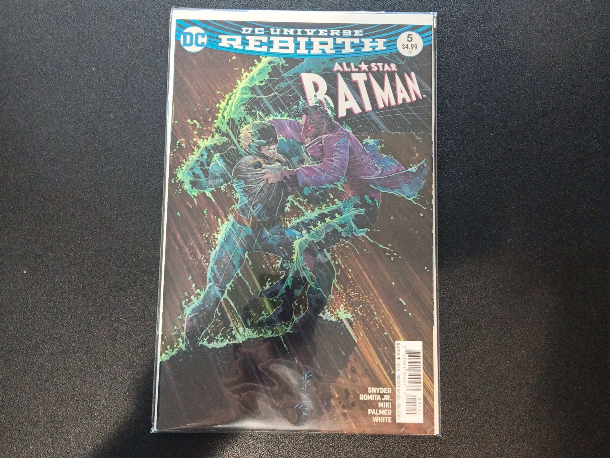 All Star Batman #5 (2017) cover