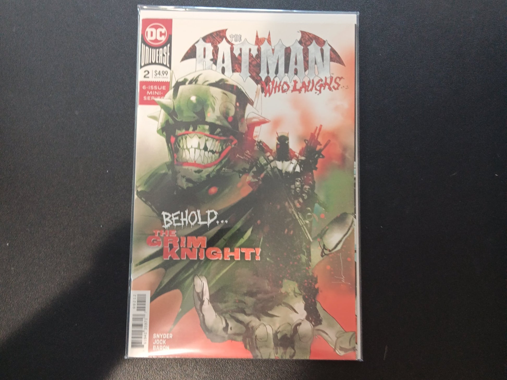 The Batman Who Laughs #2 (2018) cover