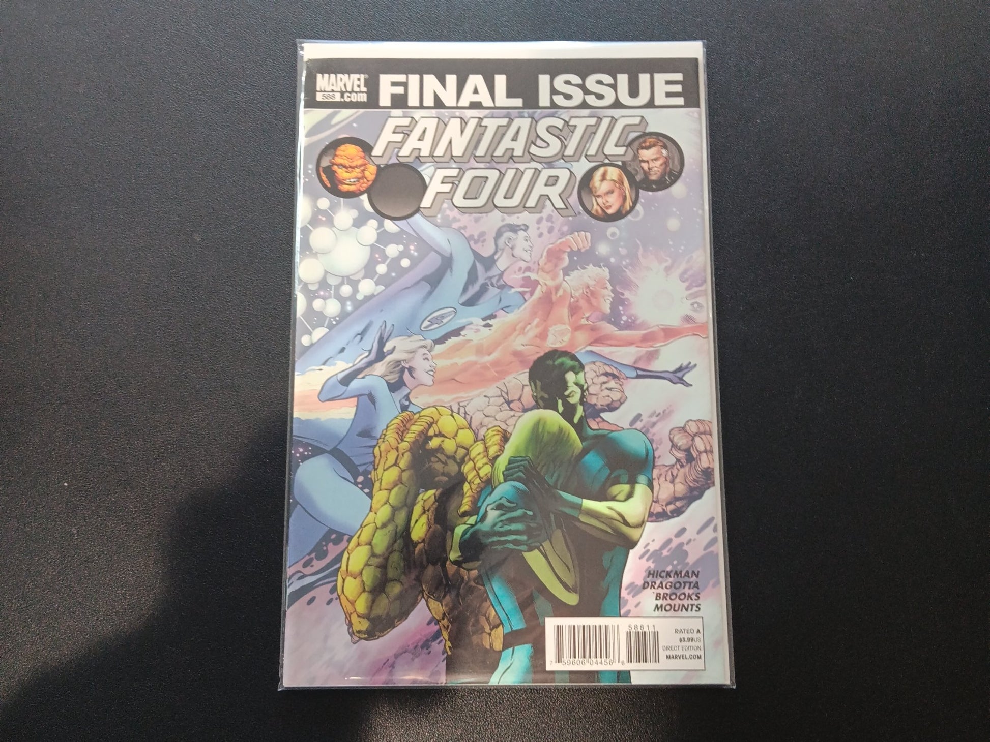 Fantastic Four #588 (2011) cover