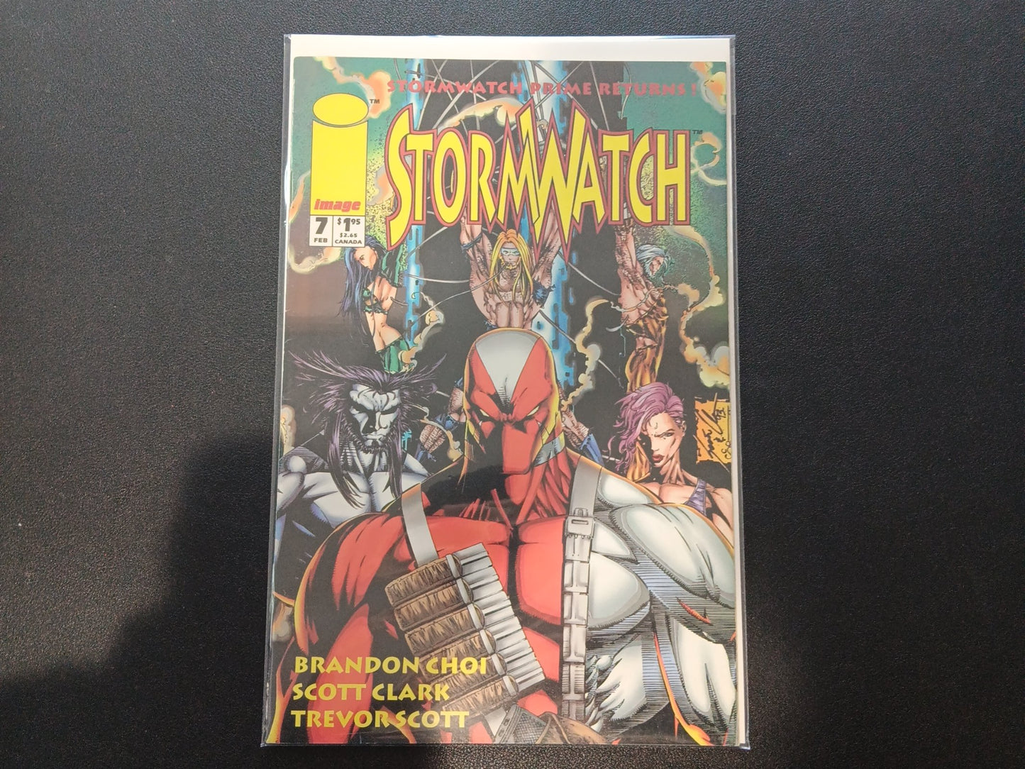 Stormwatch #7 (1994) cover