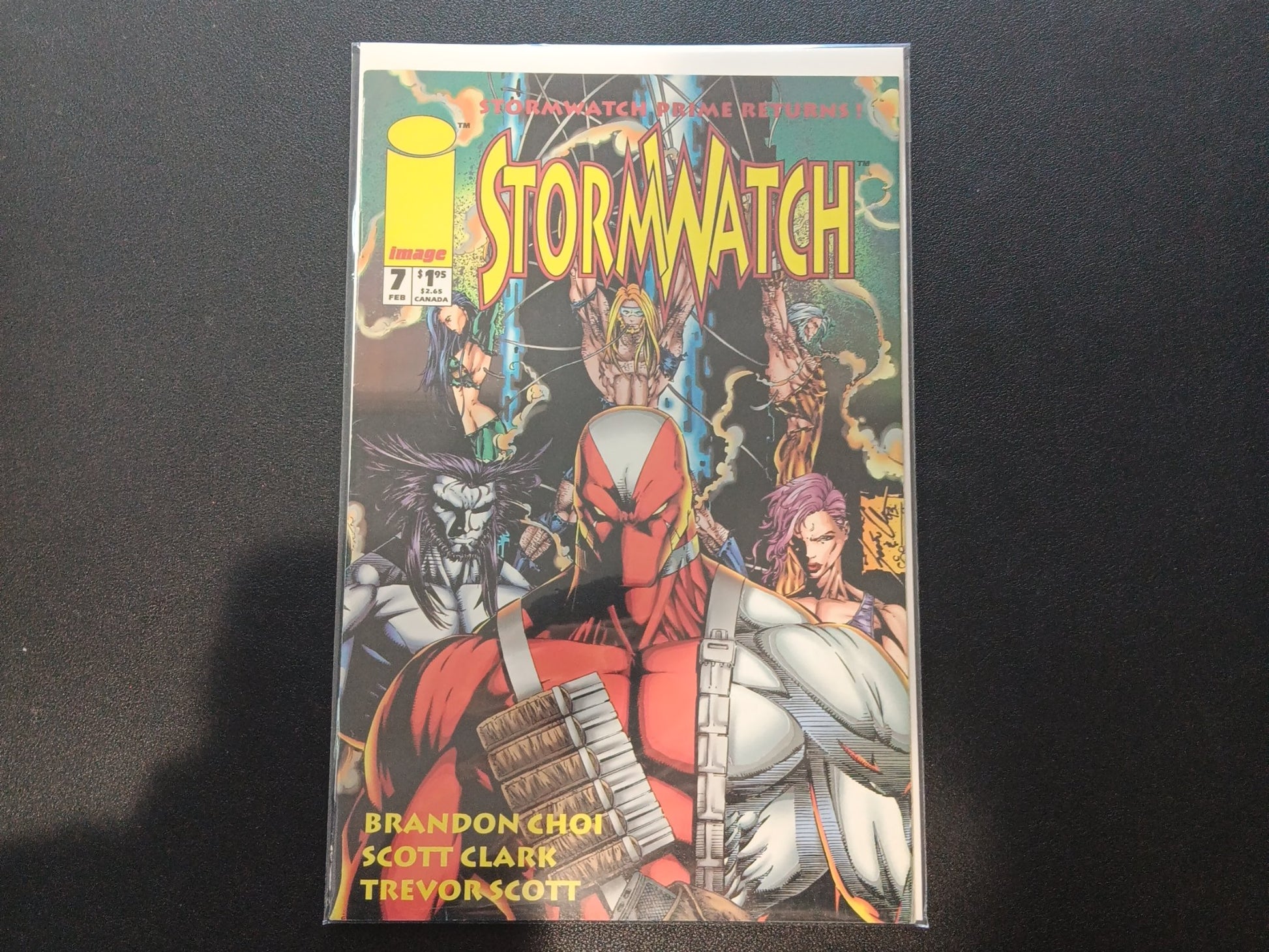 Stormwatch #7 (1994) cover