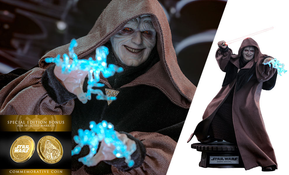 Star Wars Darth Sidious Special Edition Sixth Scale Figure