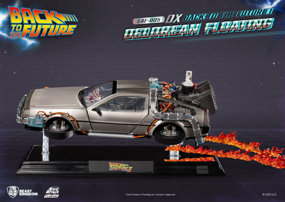 Back to the Future DeLorean Floating DX Collectible Figure