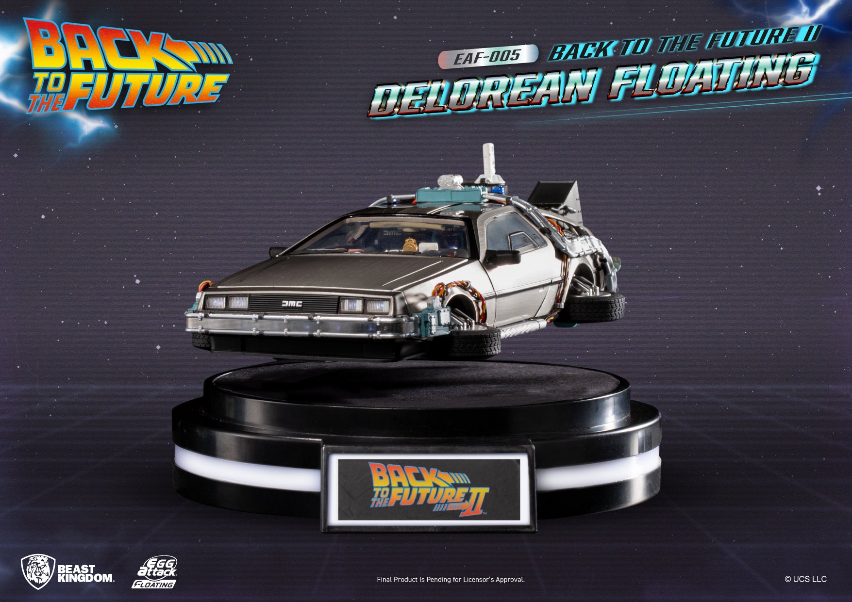 Back to the Future - DeLorean Floating