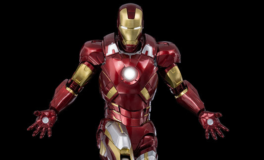 Marvel DLX Iron Man Mark 7 Collectible Figure threezero