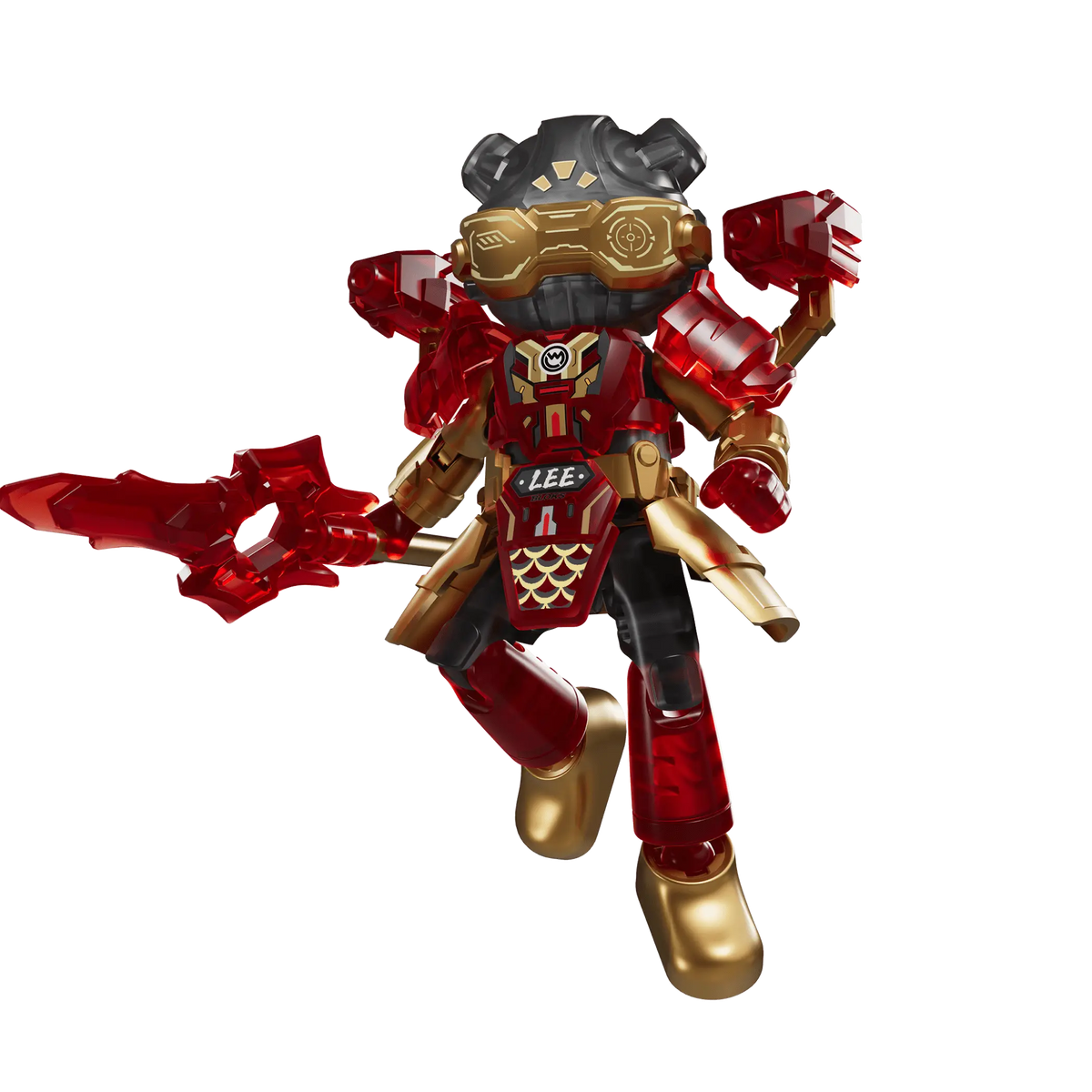 Herospire Warrior Version 02 Fearless Demon Child - Single Blind Box | Blokees