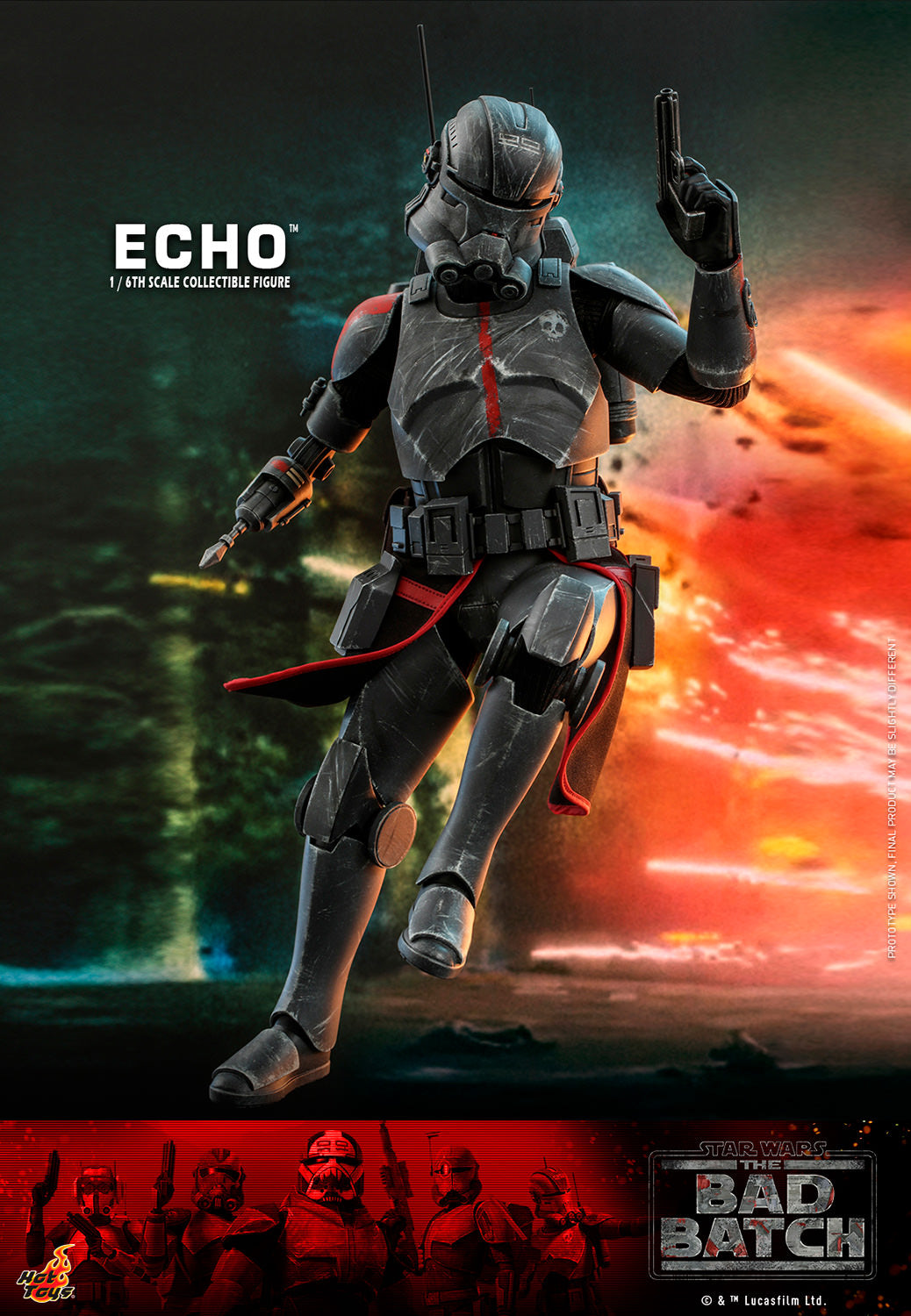 Star Wars Echo Sixth Scale Figure Set