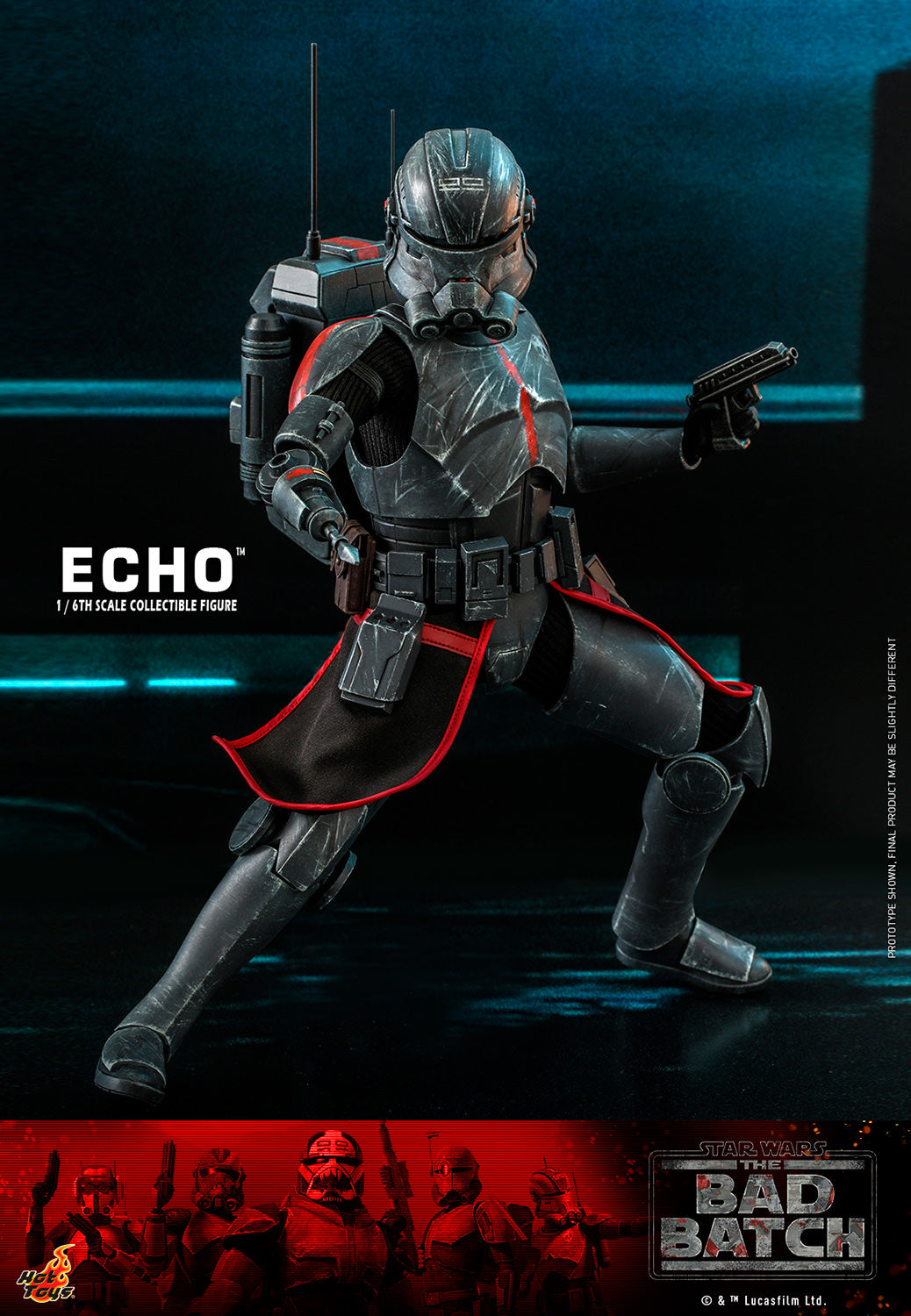 Star Wars Echo Sixth Scale Figure Set