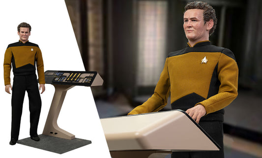 Star Trek Miles O'Brien with Transporter Console Sixth Scale Figure Set EXO-6