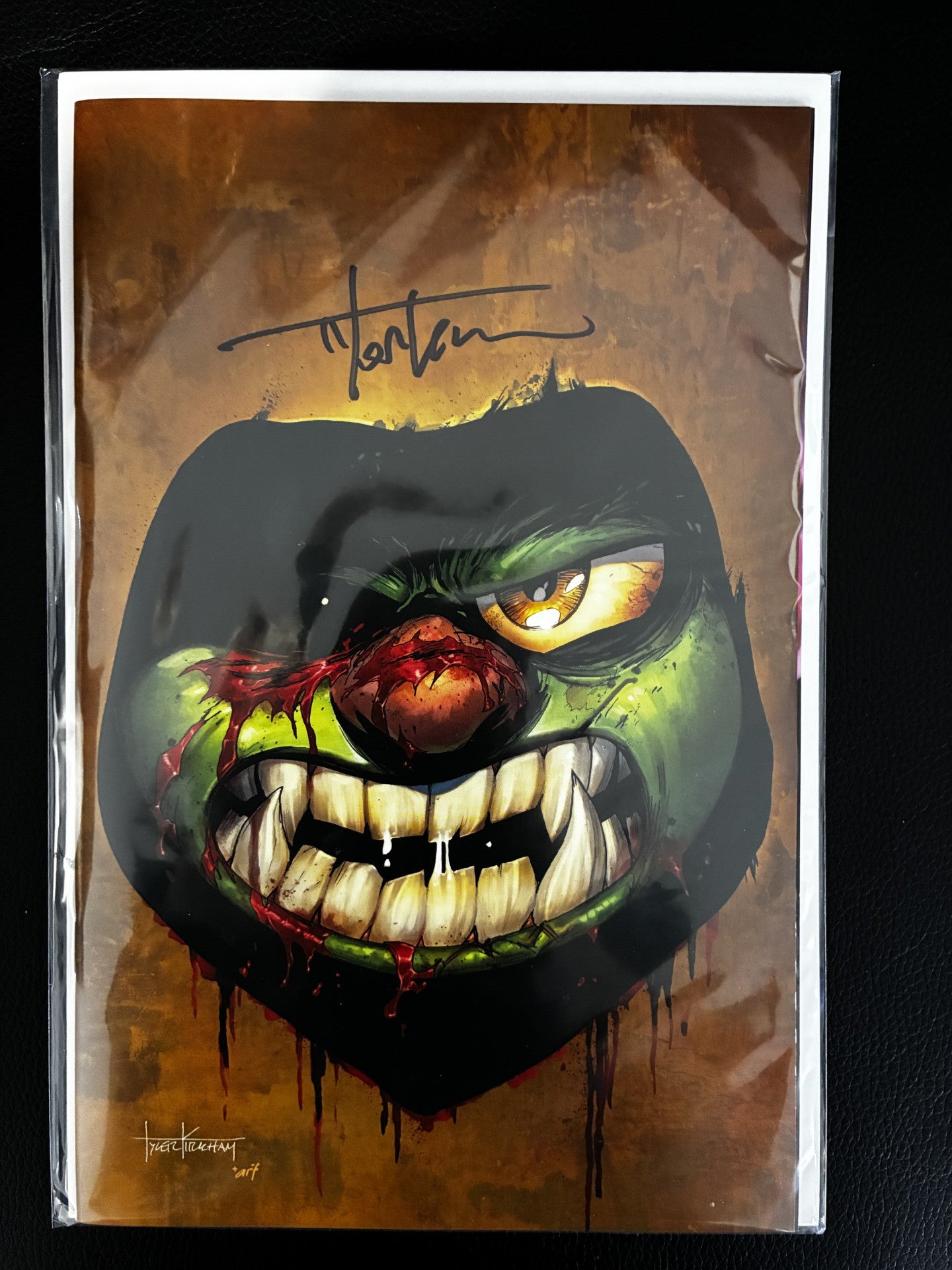 DORC #6 TYLER KIRKHAM SIGNED W/ COA Virgin