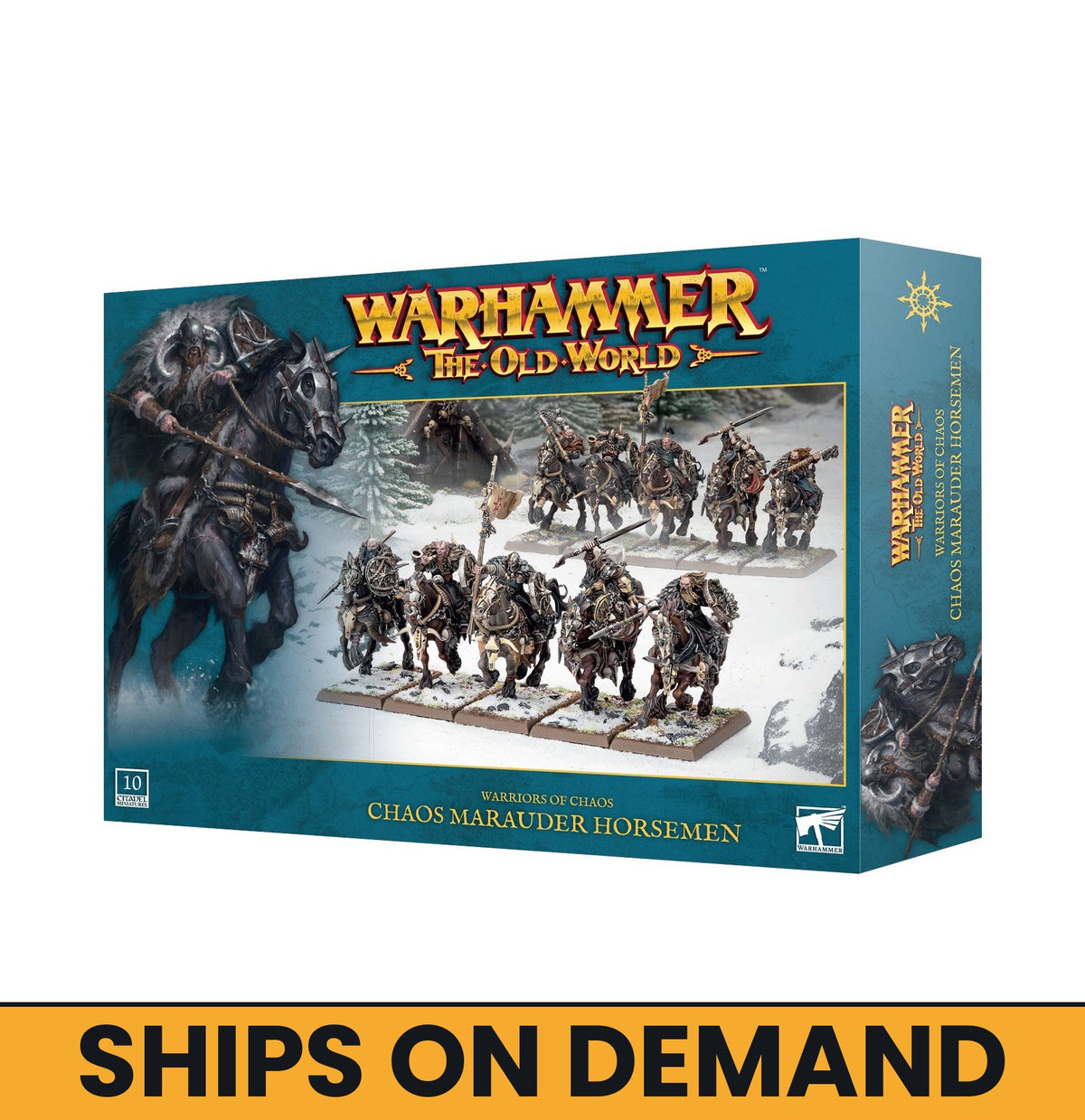 WARRIORS O/CHAOS:CHAOS MARAUDER HORSEMEN