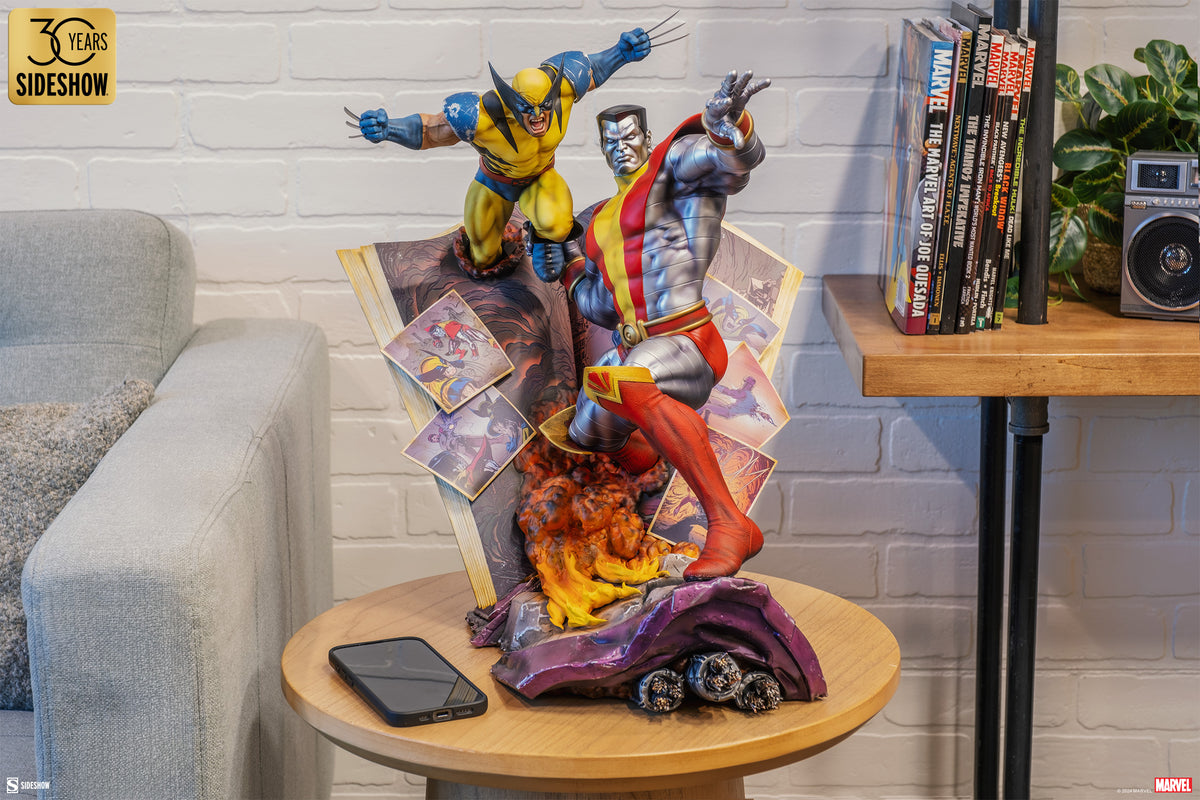 Fastball Special Colossus and Wolverine Statue
