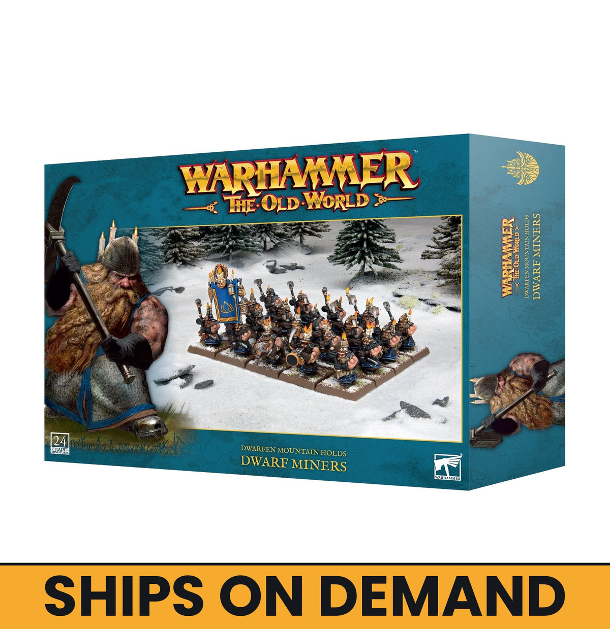 DWARFEN MOUNTAIN HOLDS: DWARF MINERS