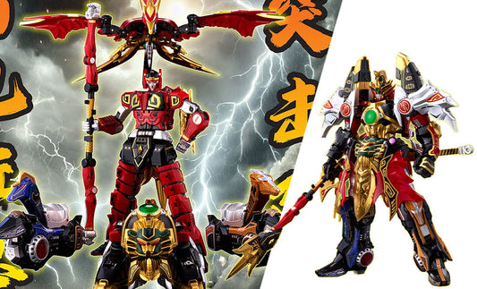 Mighty Morphin Power Rangers Thunder Megazord Action Figure Flame Toys