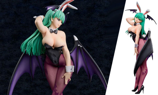 Darkstalkers Morrigan Bunny Ver. Collectible Figure FREEing