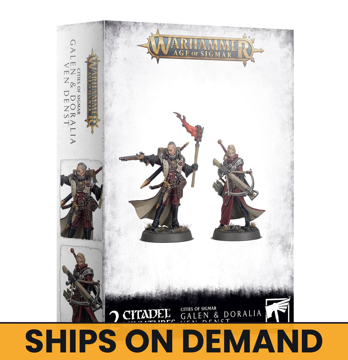 CITIES/SIGMAR: GALEN & DORALIA VEN DENST