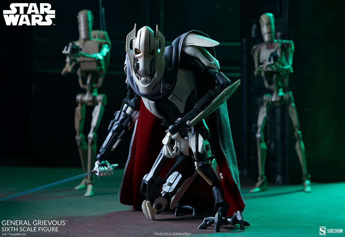 Star Wars General Grievous Sixth Scale Figure
