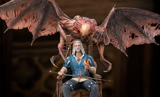 The Witcher 3 Geralt Deluxe Quarter Scale Statue