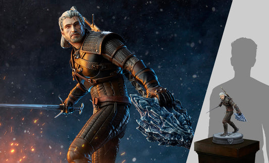 The Witcher 3 Wild Hunt Geralt Statue