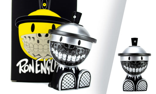 Clutter Studios Grinbot Metallic Collectible Figure