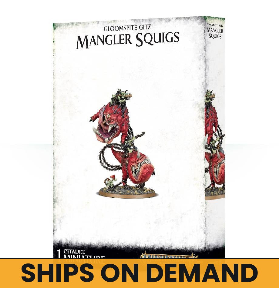 GLOOMSPITE GITZ: MANGLER SQUIGS