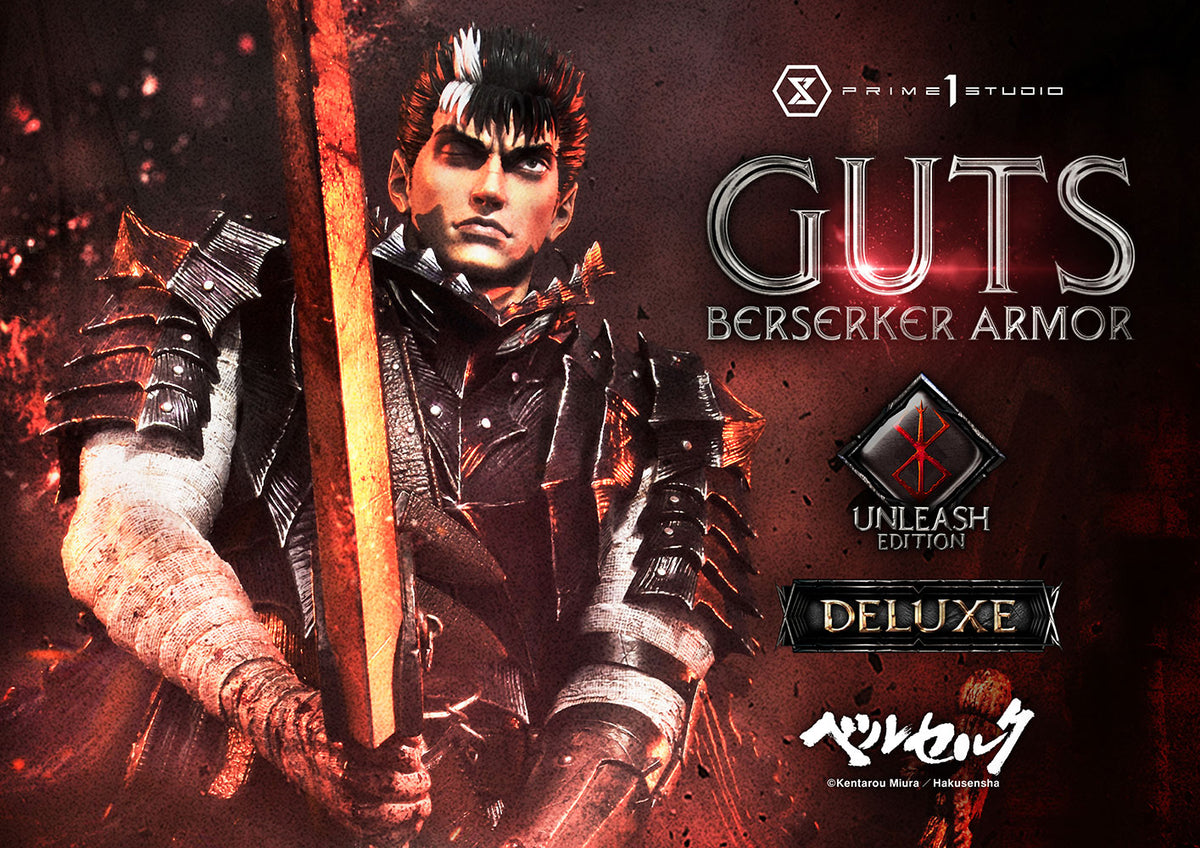 Berserk Guts Berserker Armor Unleash Edition Deluxe Statue