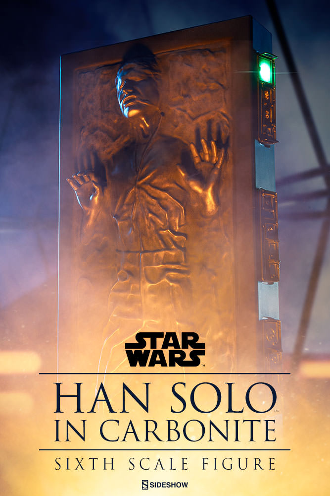 Star Wars - Han Solo in Carbonite - Sixth Scale Figure