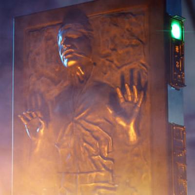 Star Wars - Han Solo in Carbonite - Sixth Scale Figure