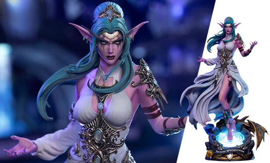 Warcraft Tyrande Whisperwind Statue HEX Collectibles