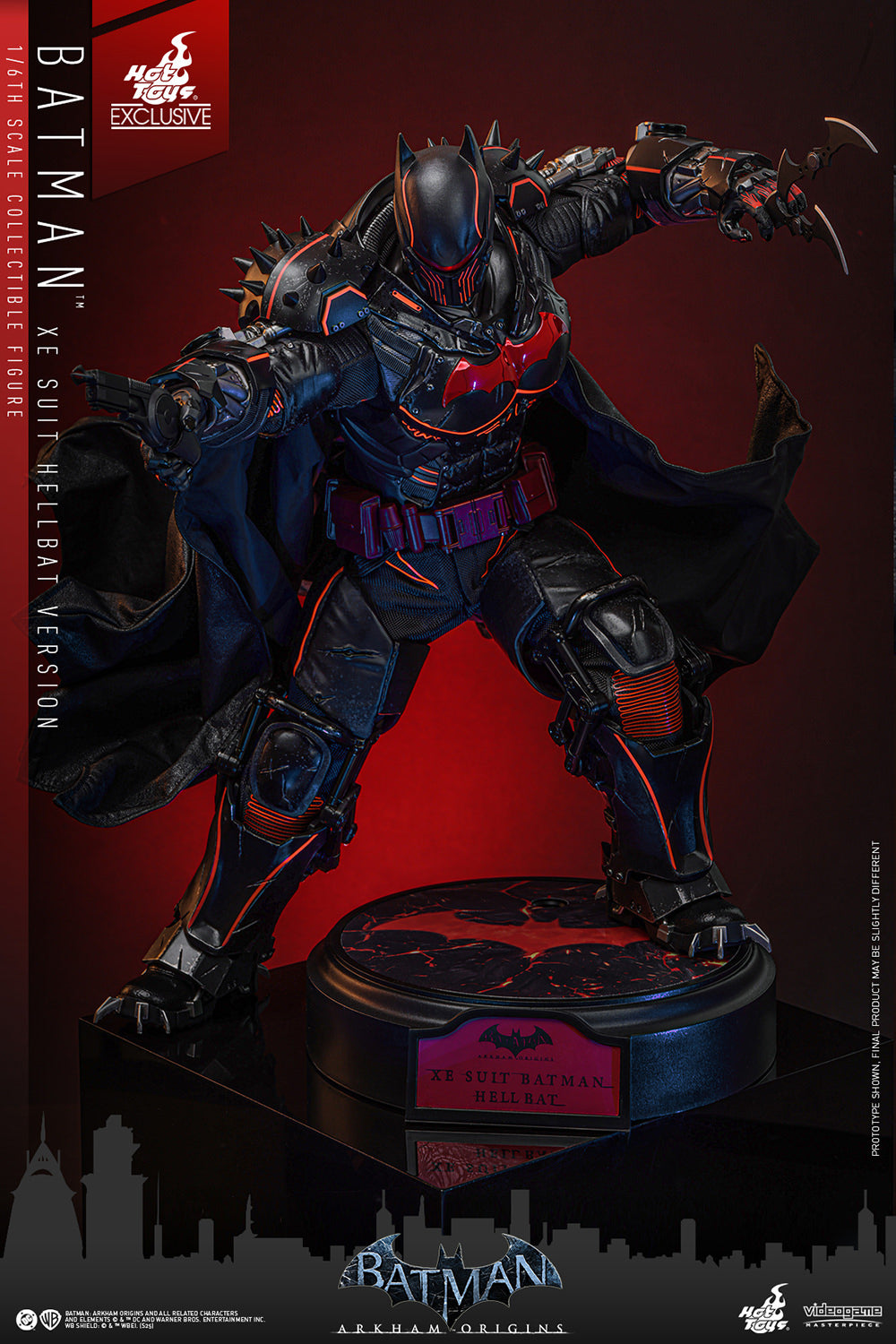 DC Comics Batman XE Suit Hellbat Version Sixth Scale Figure