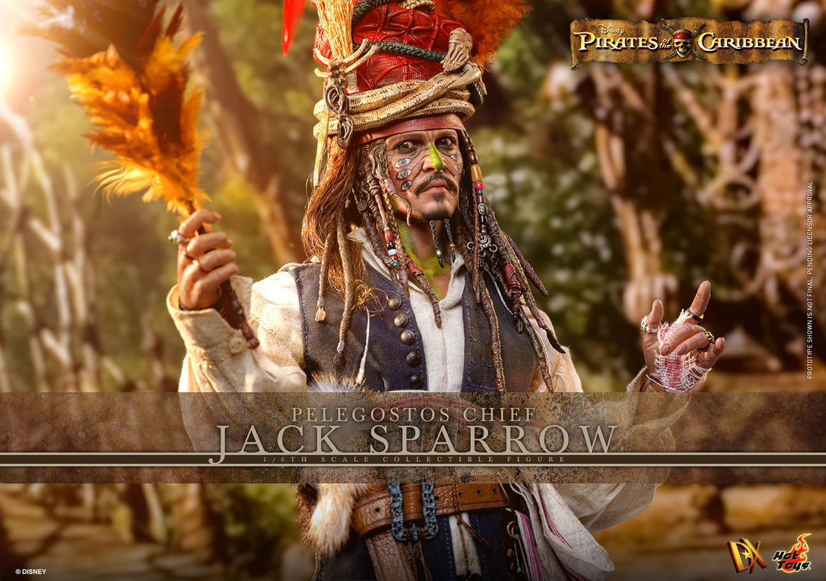 Pelegostos Chief Jack Sparrow Sixth Scale Figure