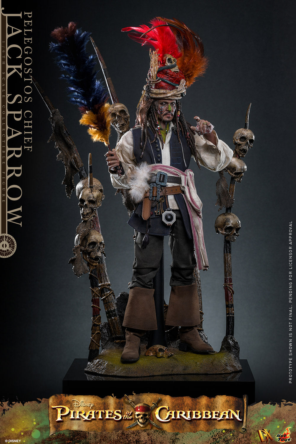 Jack Sparrow Sixth Scale Figure gallery view